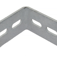 Stopka mocująca słupek do budowy wygrodzeń w rusztach podłogowych dla trzody chlewnej