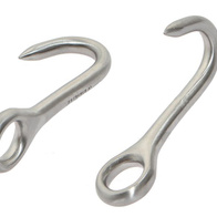 Hak oczodołowy ostry z oczkiem