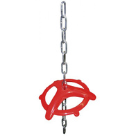 Antystresowe kółko do gryzienia na łańcuchu dla trzody