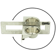 Miski obrotowe dla ptaków egzotycznych do woliery i klatki 2 x 200 ml