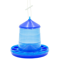 Karmidło dla drobiu 2 kg transparentne NEPTUN z podwieszeniem