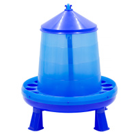 Karmidło dla drobiu 8 kg transparentne NEPTUN z nogami