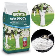 Wapno do bielenia ochrony drzew i odkwaszania gleby 2 kg