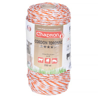 Plecionka Biało Pomarańczowa Cordon TORONNE 200m - klasa PREMIUM