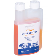 Olej z łososia dla psa i kota Polfamix 250 ml