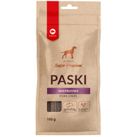 Maced paski wieprzowe 100g gryzak dla psa szczeniaka