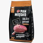 Karma sucha dla kotów odkłaczająca Pan Mięsko cielęcina z kaczką M 5 kg dorosłe koty