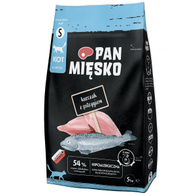 Sucha karma dla kota Pan Mięsko o smaku kurczak z pstrągiem 5 kg