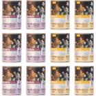 Mokre karmy dla kota monoproteinowa mix smaków PetRepublic 12 x 400 g