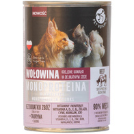 Mokre karmy dla kota monoproteinowa mix smaków PetRepublic 12 x 400 g