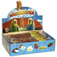 Bombonierka NESTOR dla małych papug, papugi falistej 12 szt