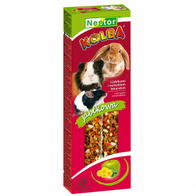 Kolba Nestor dla gryzoni i królika z jabłkami i mniszkiem lekarskim 2 szt