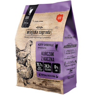 Sucha karma dla kota Wiejska Zagroda mix smaków 3 x 400 g dorosły