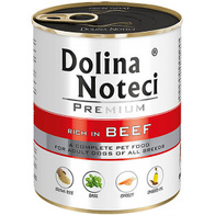 Dolina Noteci mokra karma dla psa Premium wołowina 800 g puszka 1 szt