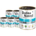 Dolina Noteci karma dla psa mokra Premium jagnięcina zestaw w puszkach 6 x 800 g