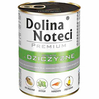 Zestaw Mokra karma dla psa Dolina Noteci z dziczyzną 6 x 400 g