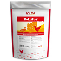 KokciFos preparat przeciw kokcydiozie dla drobiu Dolfos 1 kg