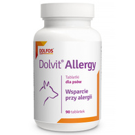 Tabletki dla psów na alergię Dolvit Allergy Dolfos 90 tabl.