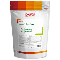 Witaminy dla szczeniąt Dolvit Junior Dolfos 1 kg