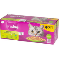 Mokra karma dla kota Whiskas mix smaków w galaretce saszetki 40 x 85 g