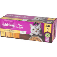 Whiskas Pure Delight mix smaków w galaretce mokra karma dla kota saszetki 40 x 85 g