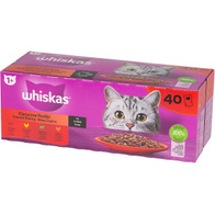 Mokra karma dla kota Whiskas mix smaków w sosie saszetki 40 x 85 g