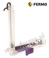 Aplikator do seryjnego zakładania osłonek na dziobu typu C-bits