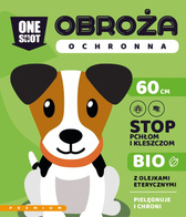 Obroża na pchły i kleszcze dla średnich psów 60 cm