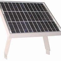 Bateria słoneczna zasilania elektryzatora 10W + statyw