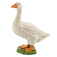 Gęś figurka zabawka ręcznie malowana
