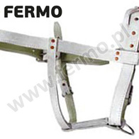 Kantar dla byków skórzany podwójne szyty STRONG