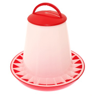 Karmidło dla drobiu dorosłego zasypowe z zasobnikiem 10 kg