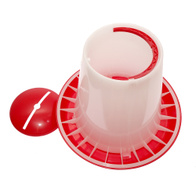 Karmidło dla drobiu dorosłego zasypowe z zasobnikiem 10 kg