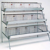 Klatka segmentowa dla drobiu 3x4 kompletna