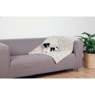 Kocyk dla kota, psa 100x70 cm beżowy