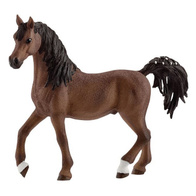 Koń ogier arabski figurka zabawka ręcznie malowana