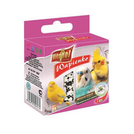 Kostka wapienna dla kanarków i papug czarnuszką 35g