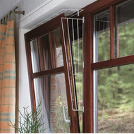 Kratka ochronna pionowa do zabezpieczenie okna dla kota