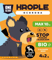 Krople na pchły i kleszcze dla psów i kotów do 10 kg