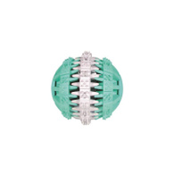 Piłka do czyszczenia zębów dla psa z naturalnej gumy miętowa 75 mm