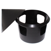 Poidło belgijskie dla gołębi 1l czarny