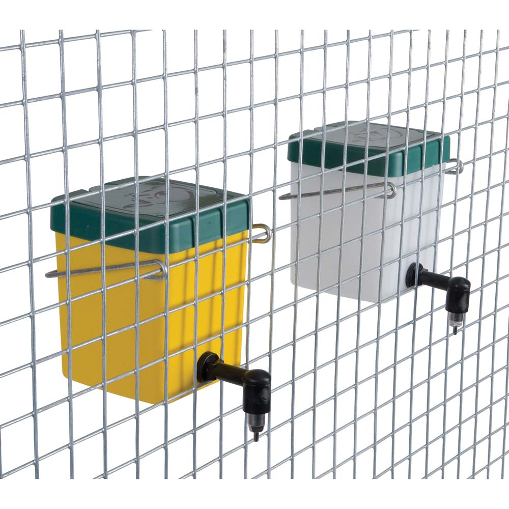 Poidełko dla zwierząt do klatek ze zbiornikiem 0,5 litra ECON