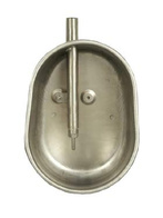 Poidło miskowe dla macior z nierdzewki skośne