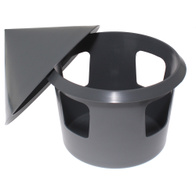 Poidło belgijskie dla gołębi 1 litr szare