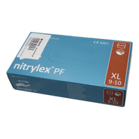 Rękawiczki nitrylowe jednorazowe rozmiar XL - 100 szt.