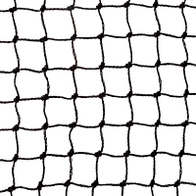 Siatka na korty tenisowe piłkochwyt oczko 25 x 25 mm czarna na wymiar różne szerokości