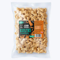 Kostki dla psa naturalne ciasteczka drobiowe z marchewką JOHN DOG 1 kg