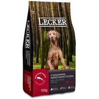 Karma dla psów Lecker Premium z wołowiną, wawrzywami i ryżem 10 kg