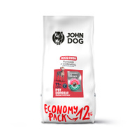 Sucha karma dla psów kurczak z wołowiną JOHN DOG GOOD FORM 12 kg dla średnich i dużych ras