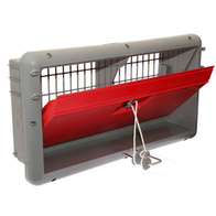 Wlot powietrza do systemu wentylacji w pomieszczeniach inwentarskich